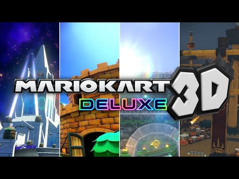 What If Mario Kart 8 Deluxe Had a Custom 3D MARIO CUP?