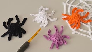 🕷️ Easy Crochet Spider | Fun Halloween DIY Decoration