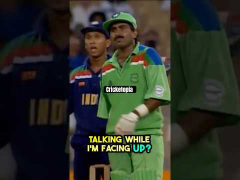 Miandad V More, Cricket World Cup 1992. The First Time These Two Teams Met In World Cup. #worldcup