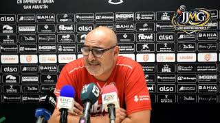 Rueda de prensa de Alex Formento entrenador del Fibwi Mallorca Basquet Palma