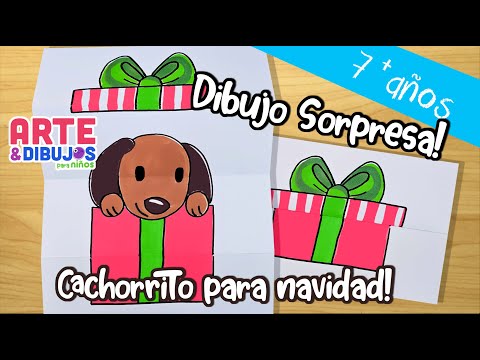 Como dibujar UN PERRO | REGALO SORPRESA |  Arte y Dibujos para Niños