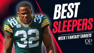 Week 1 NFL Fantasy Football Start/Sits: Sleeper Target Advice & Strategy!