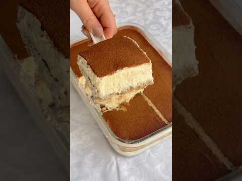 TIRAMISU 🇮🇹 #recette #tiramisu