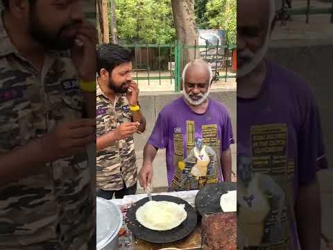 Cheapest ₹10/- Dosa In Delhi + 6 idli || Street Food #shorts #shortvideo #shortsyoutube #streetfood