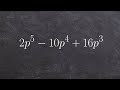 Factoring Expressions and GCF Concepts