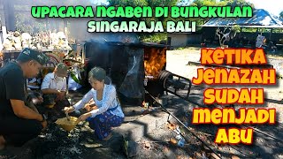 ketika jenazah sudah menjadi abu