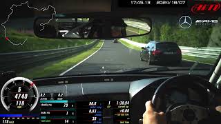 Aim pdm with smartycam C55 AMG Nurburgring