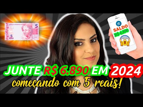 5 TRUQUES pra TER MAIS DINHEIRO que qualquer pessoa pode usar em 2024! MUITO FÁCIL - 52 semanas