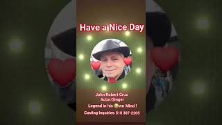 John Robert Cruz Actor/$inger