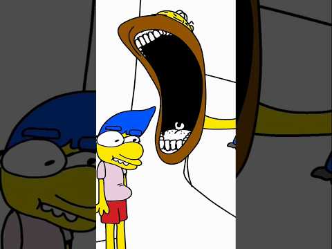 escena eliminada de los Simpsons (suscribete si te gustan los Simpsons) #xd #humor #shorts#animacion