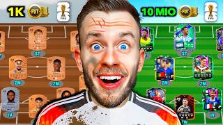 1.000 vs 10.000.000 Münzen WM Team in FC 26! 👀🤑 (*sehr wild*)