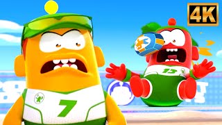 Don't Hit Me I'm Scared - Sportbots, Comedy Cartoon Videos for Kids