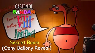 Garten of Banban 8: Anti Devil Secret Room (Oony Ballony Reveal)