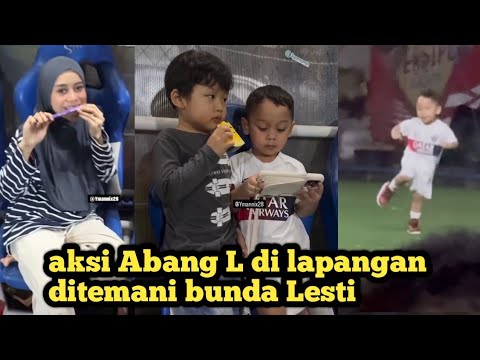 Keseruan Bunda Lesti dan Abang L temani Papa Bi mabol