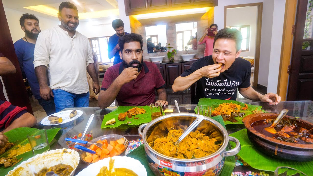 Unique Cassava Beef Ribs South Indian Food + Fish Market Kerala, India