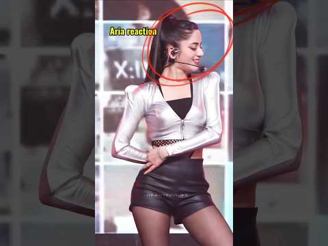 That one fan made Aria break character! 😂🔥 #xin #aria #kpop #fyp