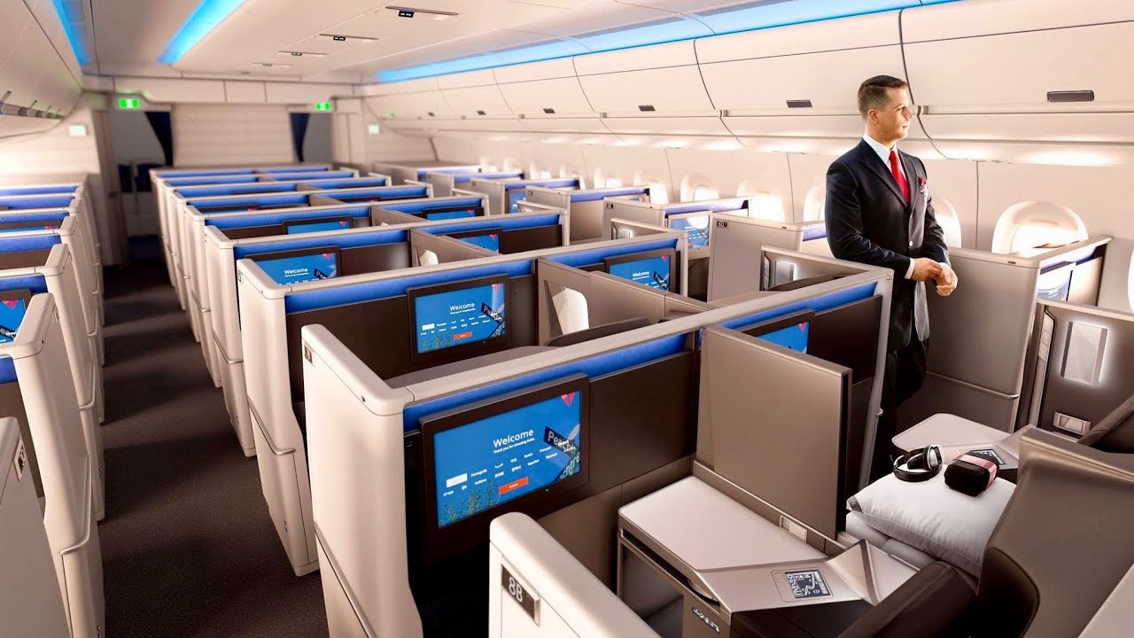 SO GOOD! Delta A350 Business Class (Delta One Suite) from Detroit to Amsterdam