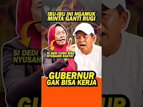 MARAH!! DEDI MULYADI DIANGGAP GAK BISA KERJA GARA-GARA RUMAH DI GUSUR #dedimulyadi #kangdedimulyadi