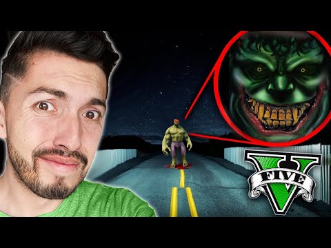 BUSCANDO A HULK.EXE EN GTA 5 Y PASA ESTO..... (MODS) 👧😈🔪