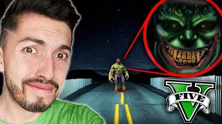 BUSCANDO A HULK.EXE EN GTA 5 Y PASA ESTO..... (MODS) 👧😈🔪