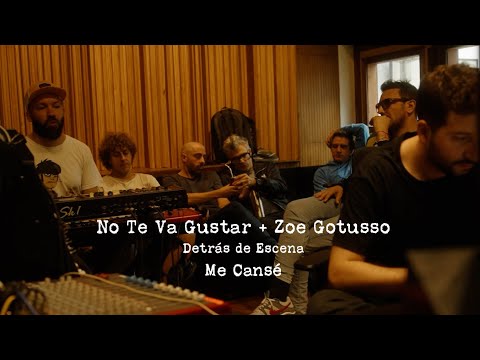 No Te Va Gustar, Zoe Gotusso - Detrás de Escena grabación "Me Cansé"