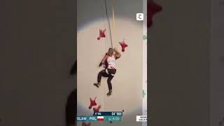🧗​🚀 Quelle performance d'Aleksandra Miroslaw aux Mondiaux d'escalade à Séoul #escalade #climbing