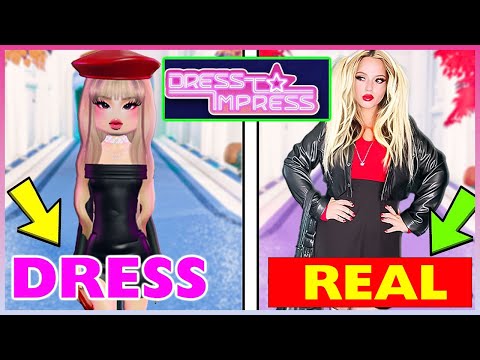 Gerçek Hayatta Dress To Impress Giyin! BERKCAN Juri(Roblox)