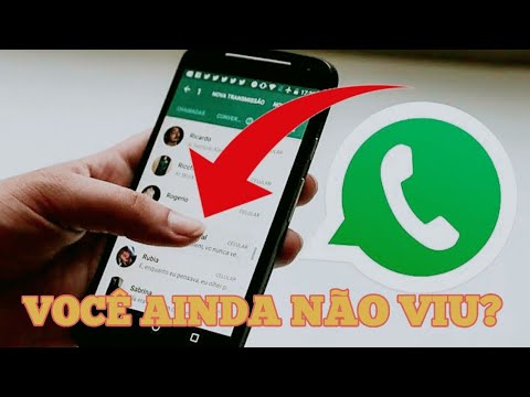 WHATSAPP nova ATUALIZAÇÃO!! Você Ainda não Viu o que Chegou