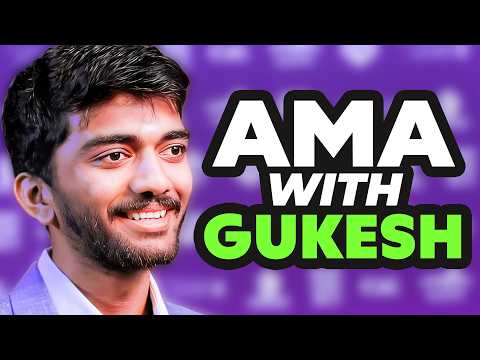 Ask Me Anything With Gukesh! | FIDE World Chess Championship Edition