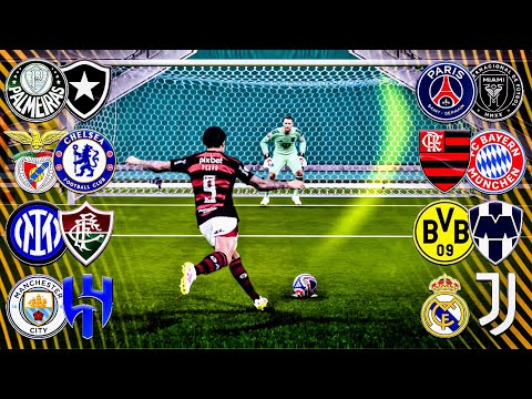 OITAVAS de FINAIS da COPA do MUNDO de CLUBES de PÊNALTIS! EFootball 2025