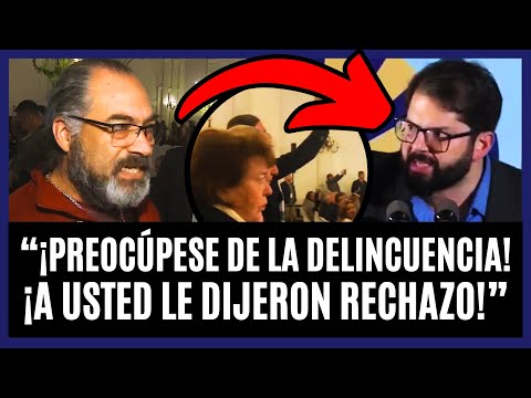 ¡MOMENTO BRUTAL! Reconocido Empresario ENCARÓ A BORIC COMO NUNCA y le dijo que SE HAGA CARGO