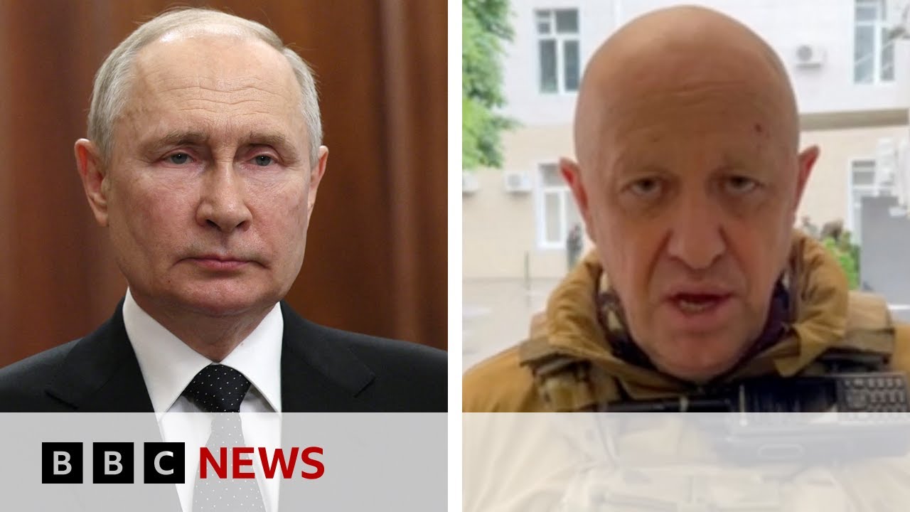 Vladimir Putin has vowed to punish mercenaries involved in an apparent armed mutiny