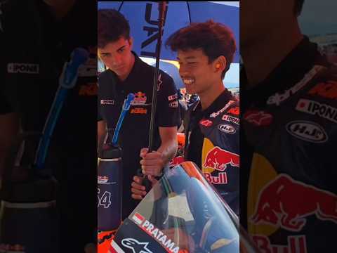 Indonesia Raya berkumandang 2 kali di Sirkuit Mugello. Terima kasih Veda #vedaegapratama