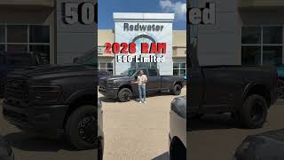 Heavy-Duty Luxury Masterpiece! 2026 Ram 3500 Limited Long Box Dually Walkaround | Redwater Dodge