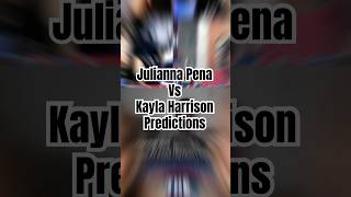 Julianna Pena vs Kayla Harrison Predictions #mma #shorts #ufc316