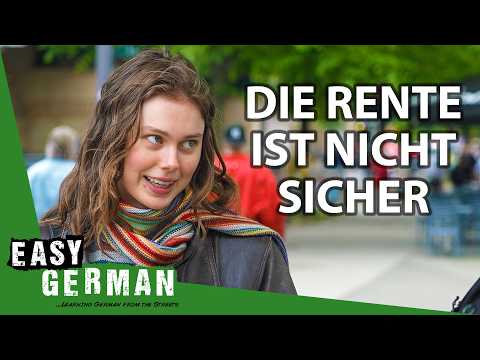 Do Germans Already Think About Retirement? | Easy German 610