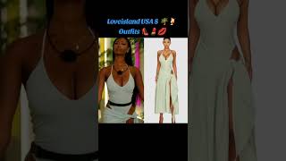 Loveisland USA 8 🌴🍹 outfits 👠💄💋#allstar #tvshow #islanders #outfits #fashion #style