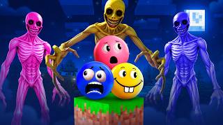 Verity, Falsity & Lovity Plays: Minecraft ONE BLOCK with the Verity Monsters Horror Mod !!!