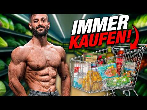 10 Lebensmittel die ich IMMER kaufe! (Muskelaufbau, Gesundheit, Fettverlust)