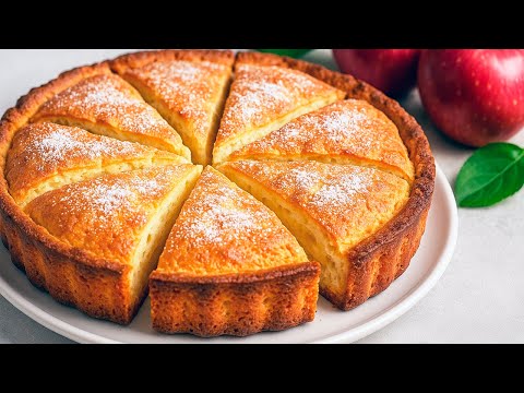 Ungewöhnlicher Apfelkuchen, der die ganze Welt überrascht hat. Sie werden es jeden Tag backen!