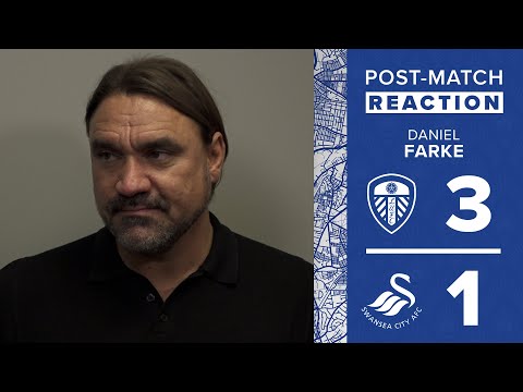 “Really happy with this” | Daniel Farke reaction | Leeds United 3-1 Swansea City