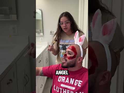 PERIOD MASK on Hubby! ๐คฃ๐ #funny #comedyvideos #rodsquad