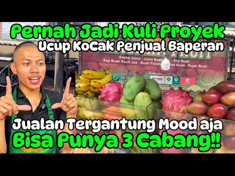 UCUP NIAGARA FRUIT JUS VIRAL‼️ DULU KULI BANGUNAN KINI SUKSES PUNYA 3 CABANG USAHA JUS BUAH VIRAL