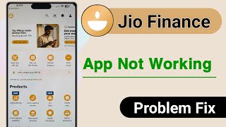 Jio Finance Not Working Problem Solve