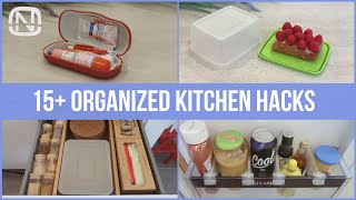 15+ CREATIVE KITCHEN HACKS that save time and money