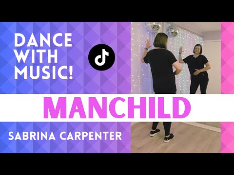 "MANCHILD" Dance 😘 Sabrina Carpenter 😘 Easy Dance Trend for Beginners 😘 TikTok, Shorts