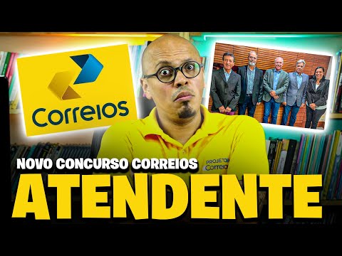 🔥NOVO EDITAL DE ATENDENTE CONCURSO CORREIOS 2024?