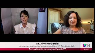 Dr. XImena Garcia nos informa sobre las actualizaciones del CDC