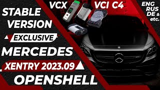 Installation NEW Xentry OpenShell 2023.09 XDOS Most Stable Version C4 C5 VCX VCI Vs Xentry 2025.03