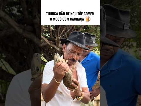 TIRINGA NÃO DEIXOU TÕE COMER O MOCÓ COM CACHAÇA😂#tiringa #tiringaecharlles #comediaselvagem #shorts